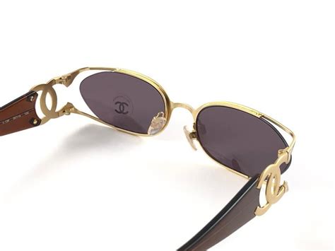 chanel 4023 sunglasses|New Vintage Chanel 4023 Gold Rectangular Frame Sunglasses .